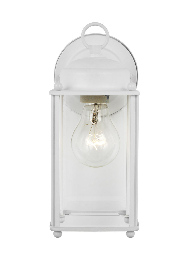 Generation Lighting - 8593-15 - One Light Outdoor Wall Lantern - New Castle - White