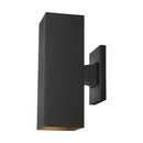 Two Light Outdoor Wall Lantern<br /><span style="color:#4AB0CE;">Entrega: 4-10 dias en USA</span><br /><span style="color:#4AB0CE;font-size:60%;">PREGUNTE POR ENTREGA EN PANAMA</span><br />Collection: Pohl<br />Finish: Black