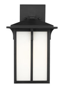 Generation Lighting - 8652701EN3-12 - One Light Outdoor Wall Lantern - Tomek - Black