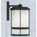 Generation Lighting - 8690901-12 - One Light Outdoor Wall Lantern - Wilburn - Black