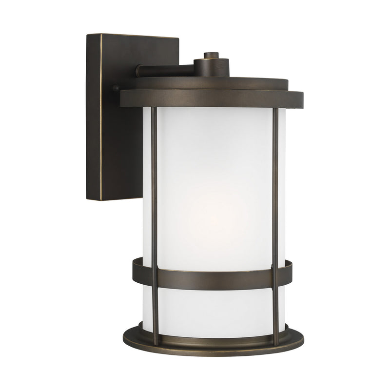 Generation Lighting - 8690901-71 - One Light Outdoor Wall Lantern - Wilburn - Antique Bronze