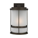 One Light Outdoor Wall Lantern<br /><span style="color:#4AB0CE;">Entrega: 4-10 dias en USA</span><br /><span style="color:#4AB0CE;font-size:60%;">PREGUNTE POR ENTREGA EN PANAMA</span><br />Collection: Wilburn<br />Finish: Antique Bronze