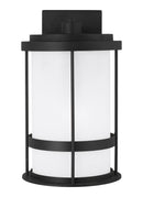 Generation Lighting - 8690901DEN3-12 - One Light Outdoor Wall Lantern - Wilburn - Black