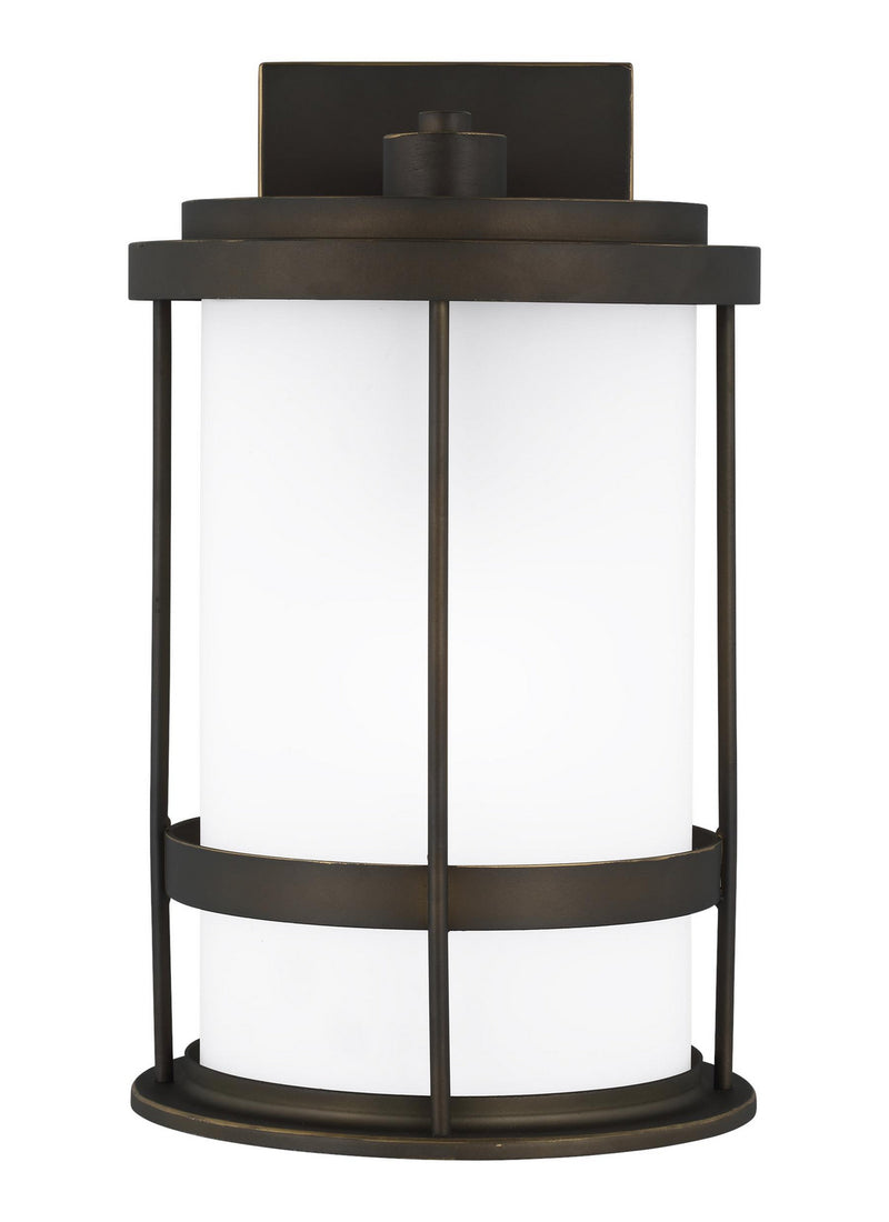 Generation Lighting - 8690901DEN3-71 - One Light Outdoor Wall Lantern - Wilburn - Antique Bronze