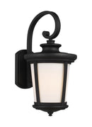 Generation Lighting - 8719301-12 - One Light Outdoor Wall Lantern - Eddington - Black