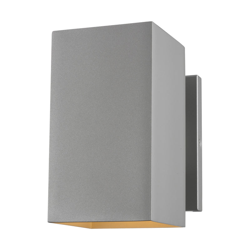 One Light Outdoor Wall Lantern<br /><span style="color:#4AB0CE;">Entrega: 4-10 dias en USA</span><br /><span style="color:#4AB0CE;font-size:60%;">PREGUNTE POR ENTREGA EN PANAMA</span><br />Collection: Pohl<br />Finish: Painted Brushed Nickel