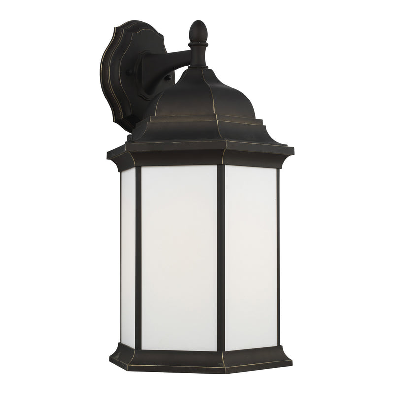 Generation Lighting - 8738751-71 - One Light Outdoor Wall Lantern - Sevier - Antique Bronze
