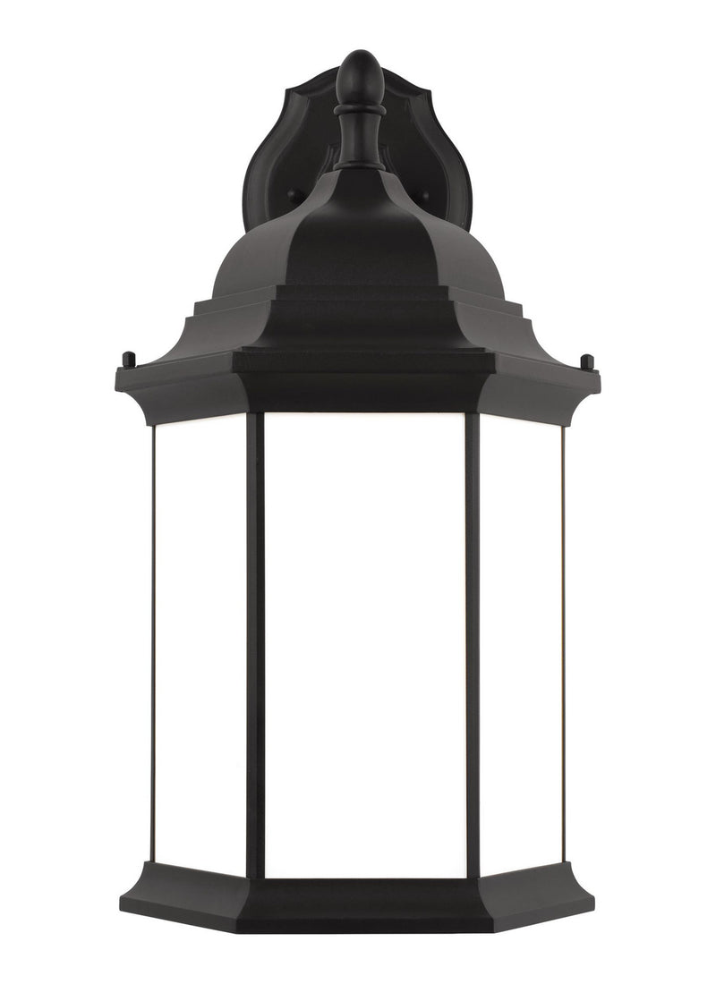 Generation Lighting - 8738751EN3-12 - One Light Outdoor Wall Lantern - Sevier - Black