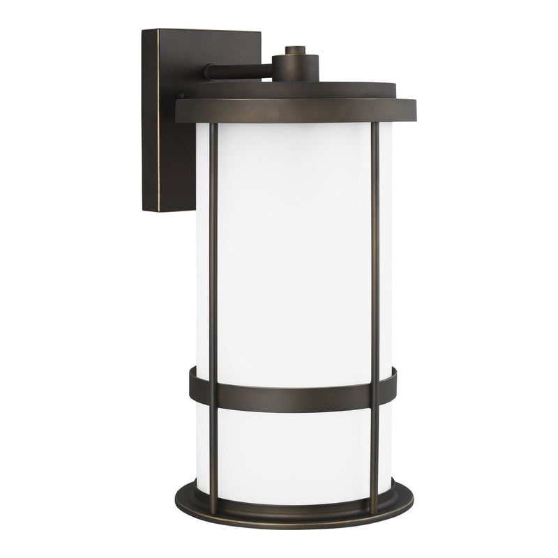 Generation Lighting - 8790901D-71 - One Light Outdoor Wall Lantern - Wilburn - Antique Bronze