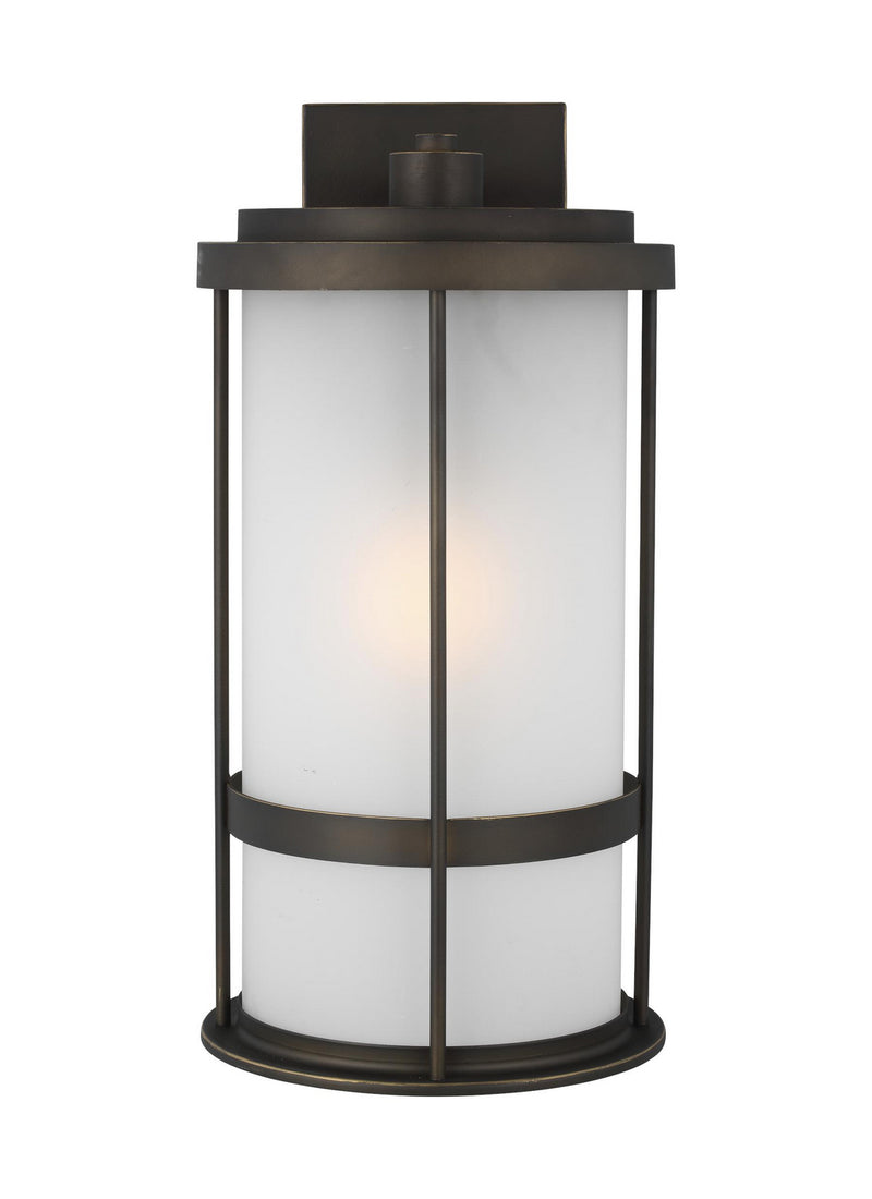 Generation Lighting - 8790901EN3-71 - One Light Outdoor Wall Lantern - Wilburn - Antique Bronze