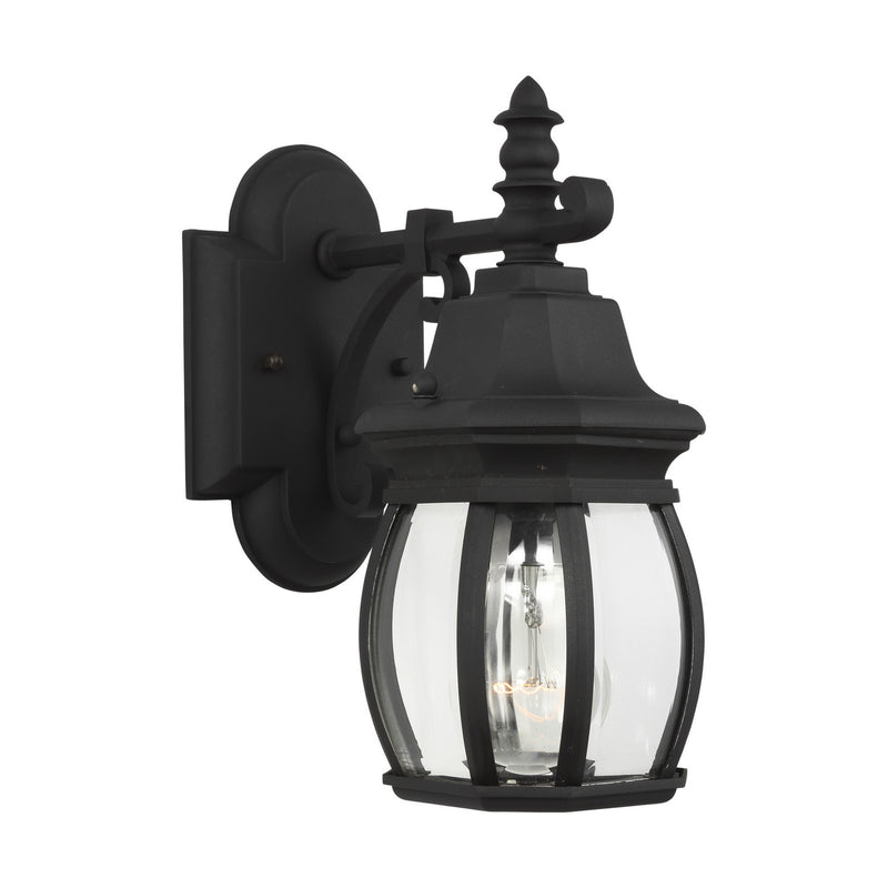 Generation Lighting - 88203-12 - One Light Outdoor Wall Lantern - Wynfield - Black