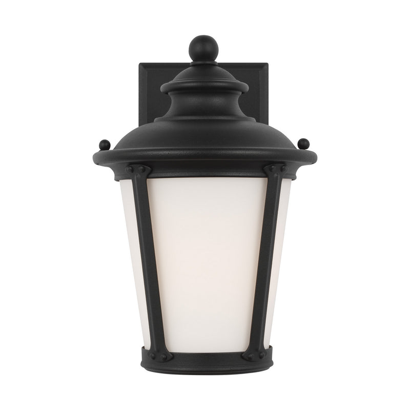 One Light Outdoor Wall Lantern<br /><span style="color:#4AB0CE;">Entrega: 16-17 semanas en USA</span><br /><span style="color:#4AB0CE;font-size:60%;">PREGUNTE POR ENTREGA EN PANAMA</span><br />Collection: Cape May<br />Finish: Black