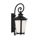 Generation Lighting - 88243-12 - One Light Outdoor Wall Lantern - Cape May - Black