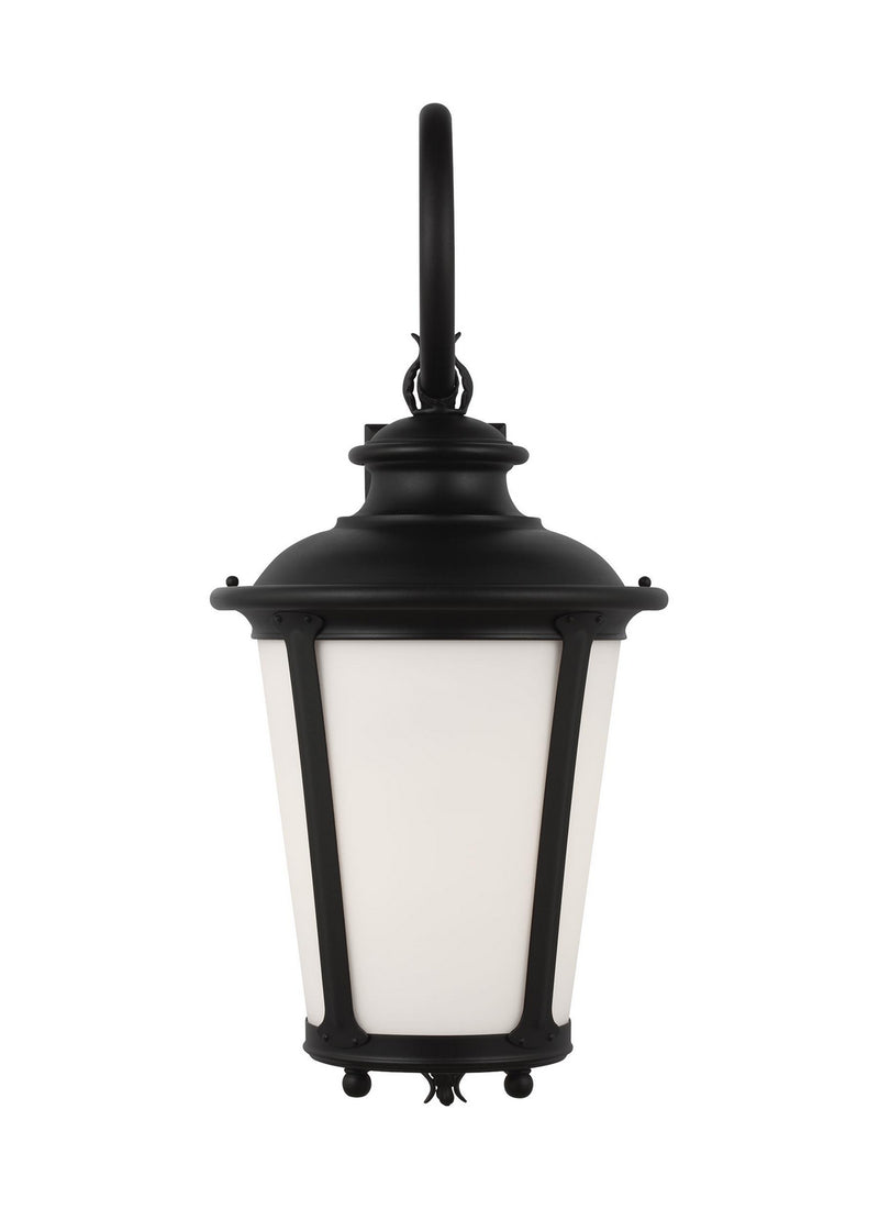 Generation Lighting - 88243EN3-12 - One Light Outdoor Wall Lantern - Cape May - Black