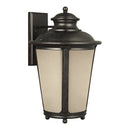 Generation Lighting - 88244-780 - One Light Outdoor Wall Lantern - Cape May - Burled Iron