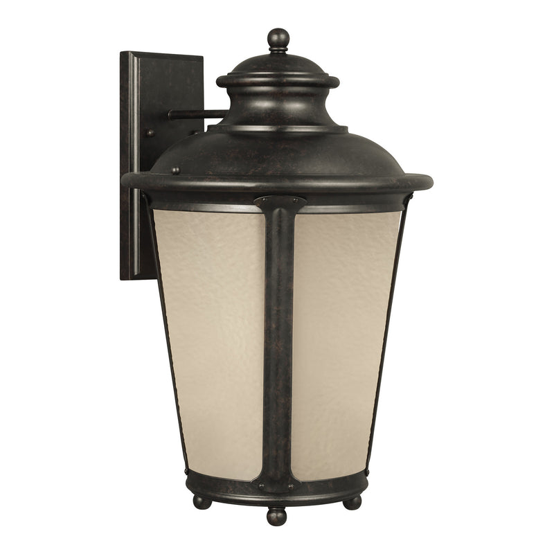 Generation Lighting - 88244-780 - One Light Outdoor Wall Lantern - Cape May - Burled Iron