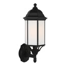 Generation Lighting - 8838751-12 - One Light Outdoor Wall Lantern - Sevier - Black