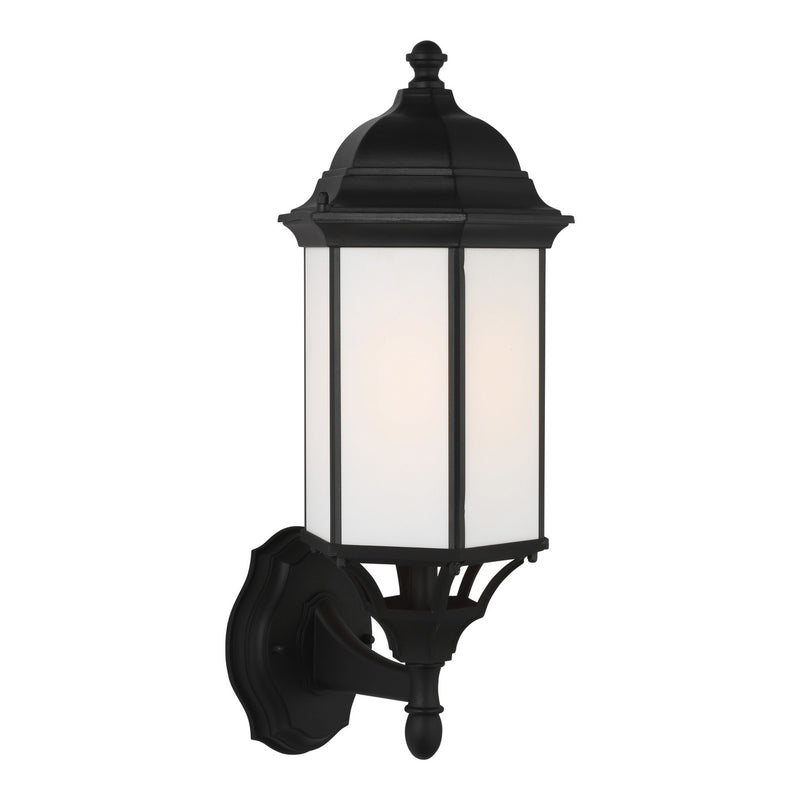 Generation Lighting - 8838751-12 - One Light Outdoor Wall Lantern - Sevier - Black