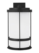 Generation Lighting - 8890901DEN3-12 - One Light Outdoor Wall Lantern - Wilburn - Black