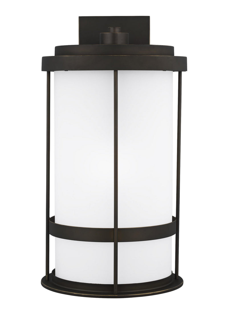 Generation Lighting - 8890901DEN3-71 - One Light Outdoor Wall Lantern - Wilburn - Antique Bronze