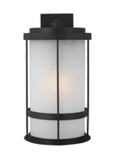 Generation Lighting - 8890901EN3-12 - One Light Outdoor Wall Lantern - Wilburn - Black
