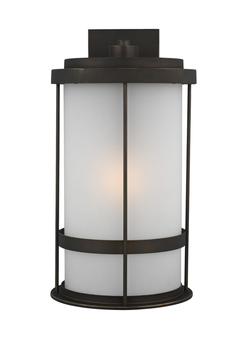 Generation Lighting - 8890901EN3-71 - One Light Outdoor Wall Lantern - Wilburn - Antique Bronze