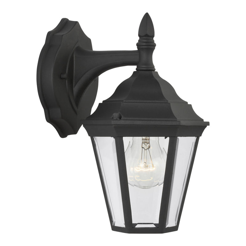 Generation Lighting - 88937-12 - One Light Outdoor Wall Lantern - Bakersville - Black