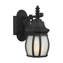 Generation Lighting - 89104-12 - One Light Outdoor Wall Lantern - Wynfield - Black