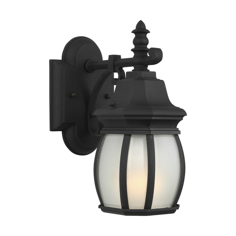 Generation Lighting - 89104-12 - One Light Outdoor Wall Lantern - Wynfield - Black