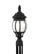 Generation Lighting - 89202-12 - One Light Outdoor Post Lantern - Wynfield - Black