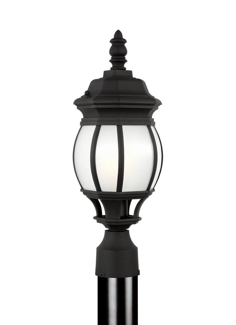 Generation Lighting - 89202-12 - One Light Outdoor Post Lantern - Wynfield - Black