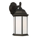 Generation Lighting - 8938751-71 - One Light Outdoor Wall Lantern - Sevier - Antique Bronze