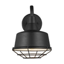 Cage<br /><span style="color:#4AB0CE;">Entrega: 4-10 dias en USA</span><br /><span style="color:#4AB0CE;font-size:60%;">PREGUNTE POR ENTREGA EN PANAMA</span><br />Collection: Barn Light<br />Finish: Black