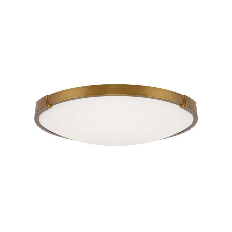 Visual Comfort Modern - 700FMLNC13A-LED927 - LED Flush Mount - Lance - Aged Brass