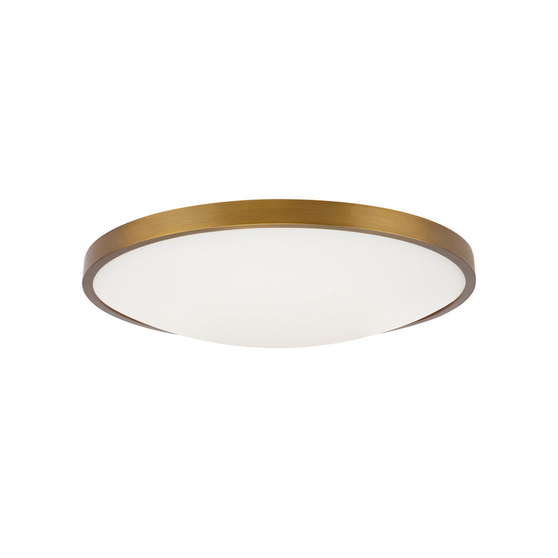 Visual Comfort Modern - 700FMVNC13A-LED927 - LED Flush Mount - Vance - Aged Brass