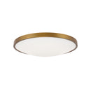 Visual Comfort Modern - 700FMVNC13A-LED927-277 - LED Flush Mount - Vance - Aged Brass