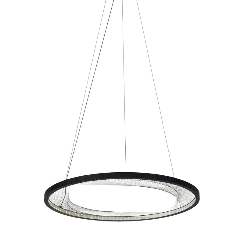 Visual Comfort Modern - 700INT30B-LED827 - LED Suspension - Interlace - Black