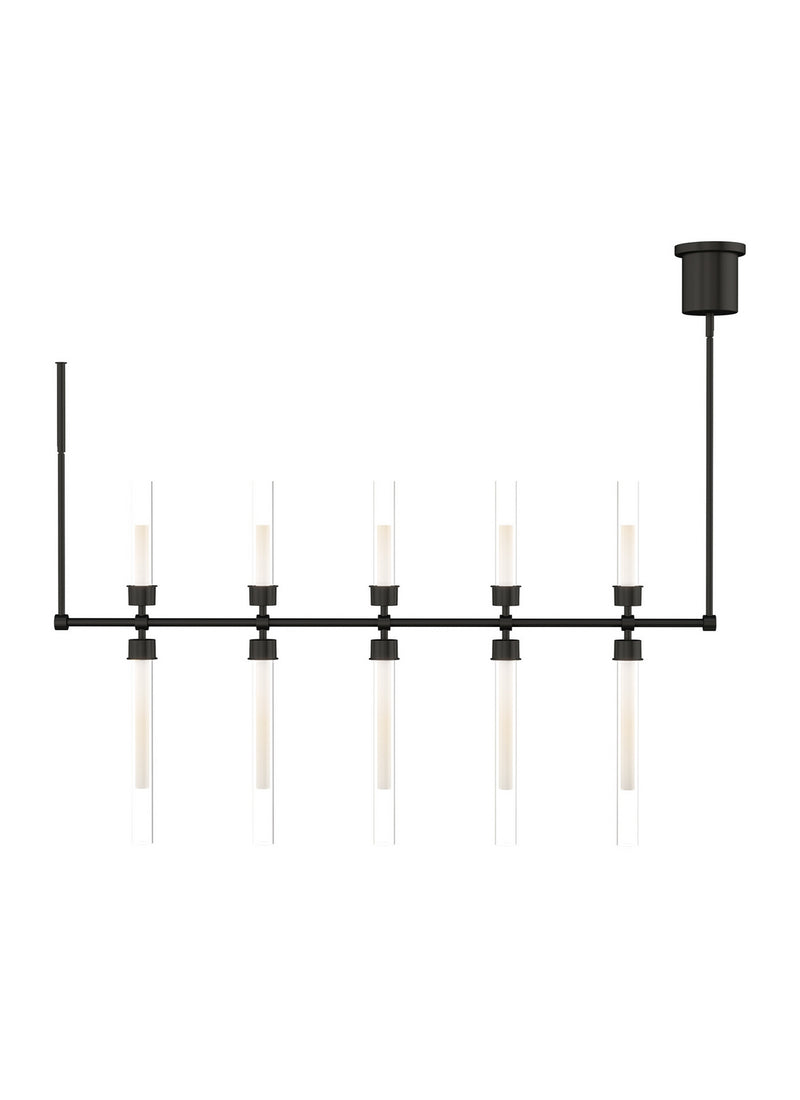 Visual Comfort Modern - 700LSLNG48NB-LED930 - LED Suspension - Linger - Natural Brass