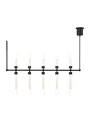 Visual Comfort Modern - 700LSLNG48NB-LED930-277 - LED Suspension - Linger - Natural Brass