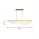 LED Suspension<br /><span style="color:#4AB0CE;">Entrega: 4-10 dias en USA</span><br /><span style="color:#4AB0CE;font-size:60%;">PREGUNTE POR ENTREGA EN PANAMA</span><br />Collection: Nyra<br />Finish: Plated Brass