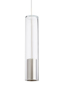 Visual Comfort Modern - 700MOCPTCS - One Light Pendant - Captra - Satin Nickel