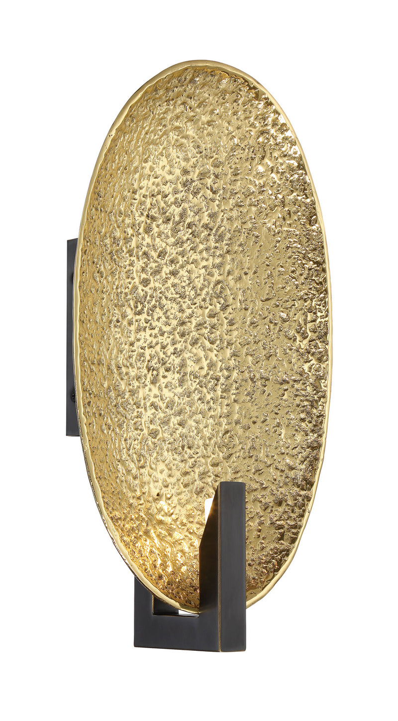 Metropolitan - N7951-713-L - LED Wall Sconce - Daric - Polished Brass W/ Bronze