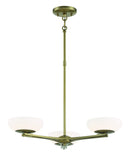 George Kovacs - P1463-695-L - LED Chandelier - Scale - Soft Brass