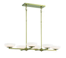 George Kovacs - P1466-695-L - LED Island Pendant - Scale - Soft Brass