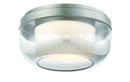 George Kovacs - P952-1-084-L - LED Flush Mount - First Encounter - Brushed Nickel