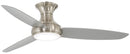 Minka Aire - F467L-BNW - 54" Ceiling Fan - Concept III - Brushed Nickel Wet