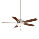 Minka Aire - F553L-BN/DW - 52"Ceiling Fan - Minute - Brushed Nickel With Dark Walnut Blades