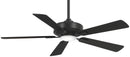 Minka Aire - F556L-CL - 52"Ceiling Fan - Contractor LED - Coal