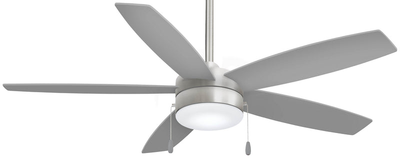 Minka Aire - F673L-BN/SL - 52"Ceiling Fan - Airetor - Brushed Nickel With Silver Blades