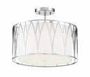 Minka-Lavery - 1089-613-L - LED Semi Flush Mount - Regal Terrace - Polished Nickel